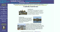 Desktop Screenshot of cambodia.travel-asia-trek.org